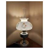 Hand Painted Electric Hurricane Aladdin Lamp