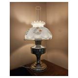 Hand Painted Electric Hurricane Aladdin Lamp