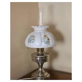 Hand Painted Electric Hurricane Aladdin Lamp