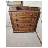 Antique Walnut Chest of Drawers