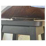 Beautiful Saddle Seat Barstools (Pair)