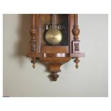 Lucca German Wall Hung Chime Clock c.1900