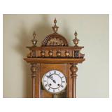 Lucca German Wall Hung Chime Clock c.1900