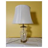 Flared Brim Waterford Vase Table Lamp