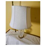 Flared Brim Waterford Vase Table Lamp