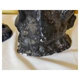 Series of Plaster Statuettes Mate Black