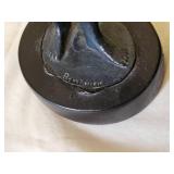 Series of Plaster Statuettes Mate Black