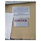 Pawfoot Blue Brocade Conover Wing Back Chair