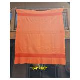 Orange Hudson Bay Point Blanket