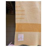 Hudson Bay Gold Point Blanket Pair
