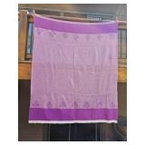Lavender Faribo All Wool Blanket
