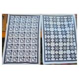 Sibling Vintage Basket and 8 Point Star Quilts