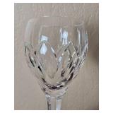 Two Ballylee Claret Wine Glasses Waterford Crystal