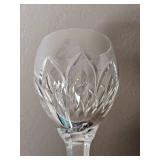 Two Ballylee Claret Wine Glasses Waterford Crystal