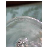 Two Ballylee Claret Wine Glasses Waterford Crystal