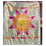 Sunburst Eight Point Star Quilt
