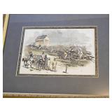 English Horse Racing Print Series in Gilt Frames