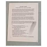 Mouse & Plants Lithograph Signed Christina Smith