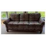 Luxurious Flexteel Feather Pattern Sofa