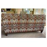Luxurious Flexteel Feather Pattern Sofa