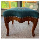 Wonderful Vintage Needlepoint Footrest