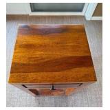 Rustic Farmhouse Accent Side Table - B