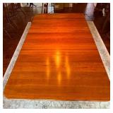 Stunning American Farmhouse Dining Table with Handcrafted Windsor Chairs