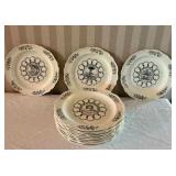 Wedgewood 13 Original Colony Plates