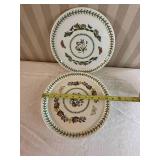Portmeirion Botanic Garden Center Plates