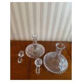 Cut Glass Serving Pieces Collection