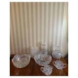 Cut Glass Serving Pieces Collection
