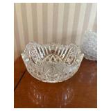 Cut Glass Serving Pieces Collection