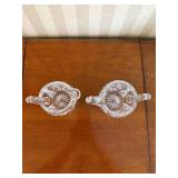 Cut Glass Serving Pieces Collection