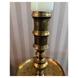 Ornate Brass Moroccan Pillar Candlestick