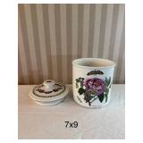 Portmeirion Botanic Garden Peony Cookie Jar