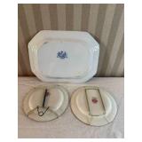 English Scenery Traansferware Décor Plates