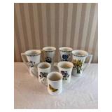 Portmeirion Botanic Garden Tall Latte & Short Mug