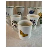 Portmeirion Botanic Garden Tall Latte & Short Mug