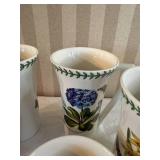 Portmeirion Botanic Garden Tall Latte & Short Mug