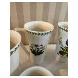 Portmeirion Botanic Garden Tall Latte & Short Mug