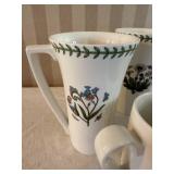 Portmeirion Botanic Garden Tall Latte & Short Mug