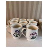 Portmeirion Botanic Garden Mugs 17 Count