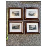 English Lake District Lithograph Print Grouping