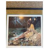 The American Indian  Signed & Numbered Print by Jerry Crandell