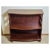 Classic Mahagony Two-Shelf Bookshelf