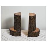 Live Edge Branch Bookends