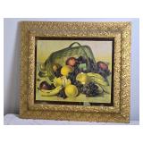 Classic Still Life Print - H. Raymann - Fruit Basket