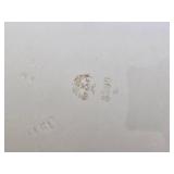 Wonderful Vintage Handpainted Daisy Plate with Silver Plate Rim