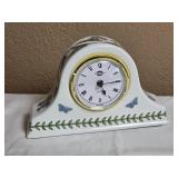 Darling Portmarion Handpainted Mantle Clock