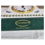 Darling Portmarion Handpainted Mantle Clock